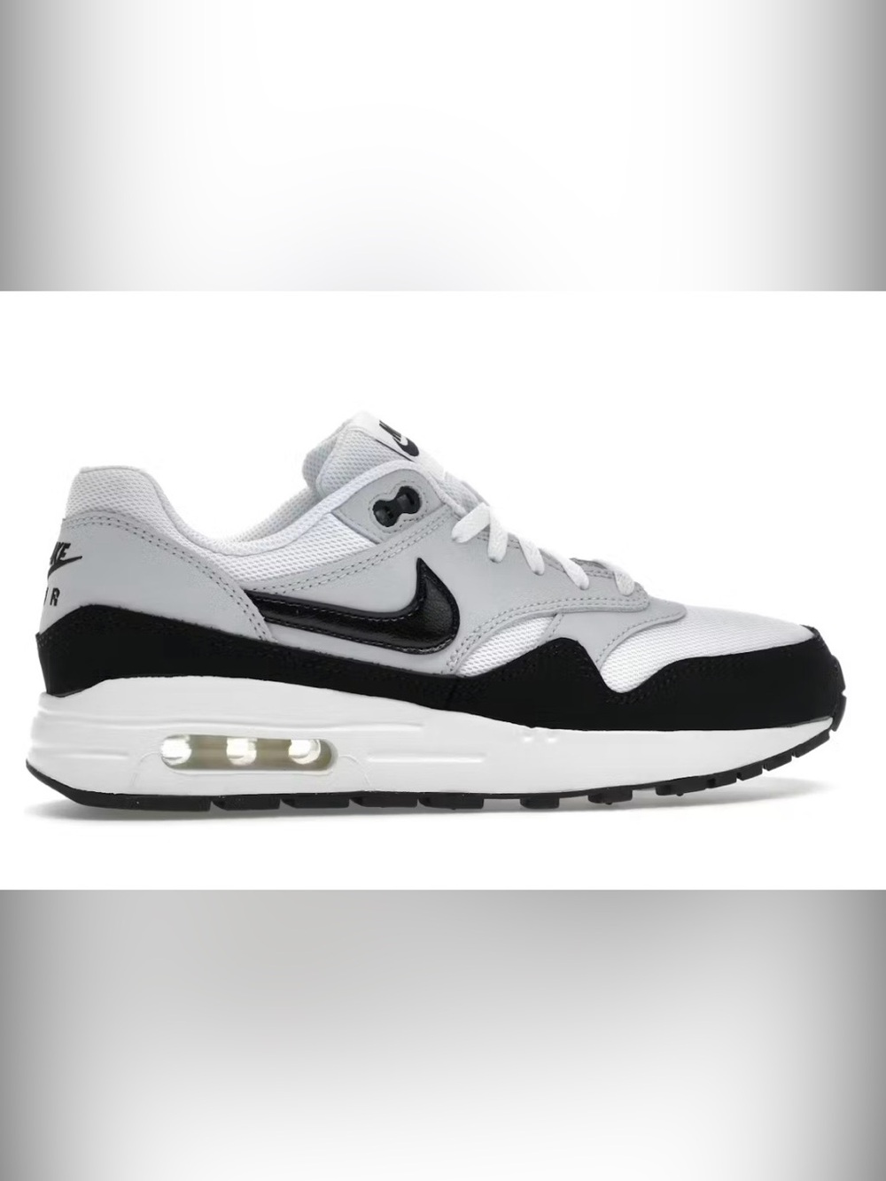 Nike Air Max 1 White Black (5Y)